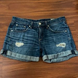 Rag & bone denim shorts - great condition!